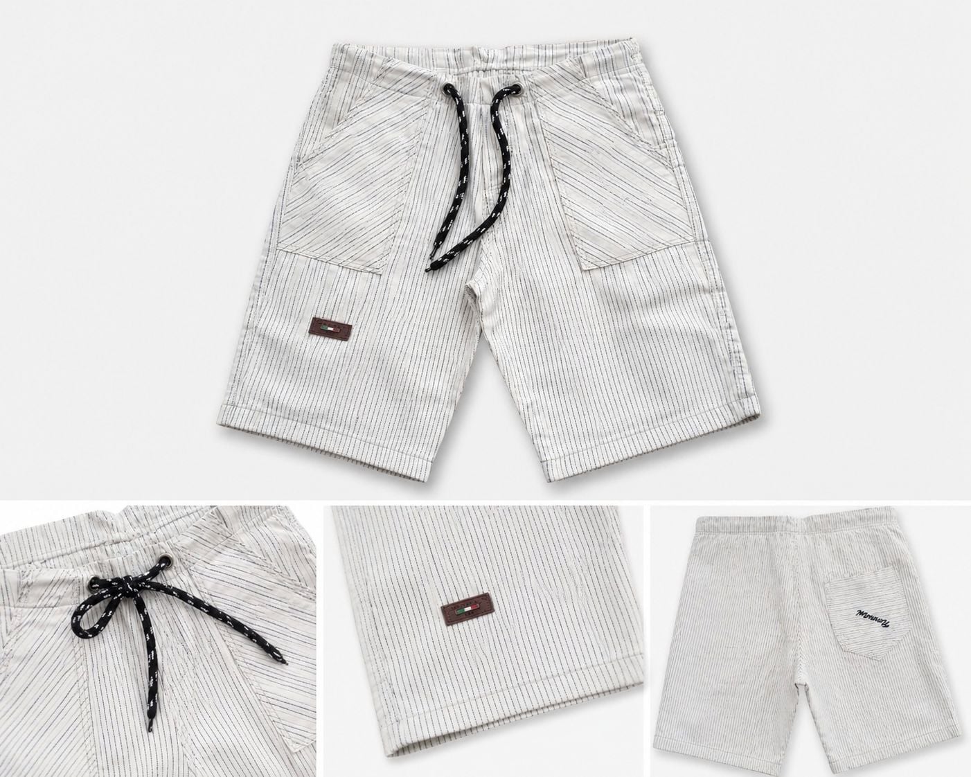 Erkek Çocuk Beli Kordonlu Şort