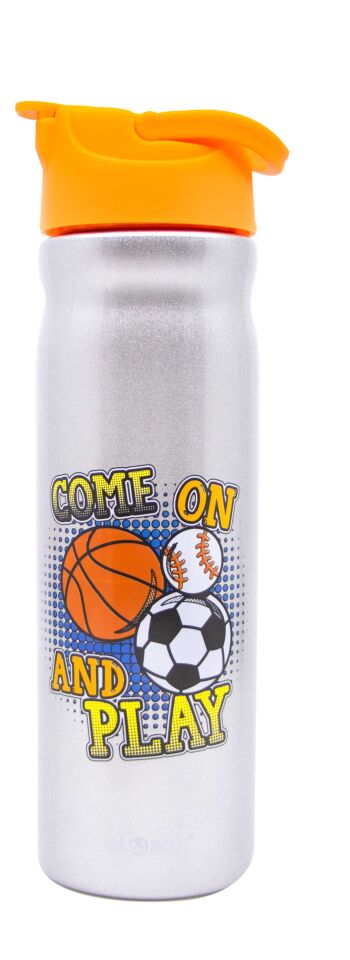 Top Desenli  Çelik Matara 500 ML