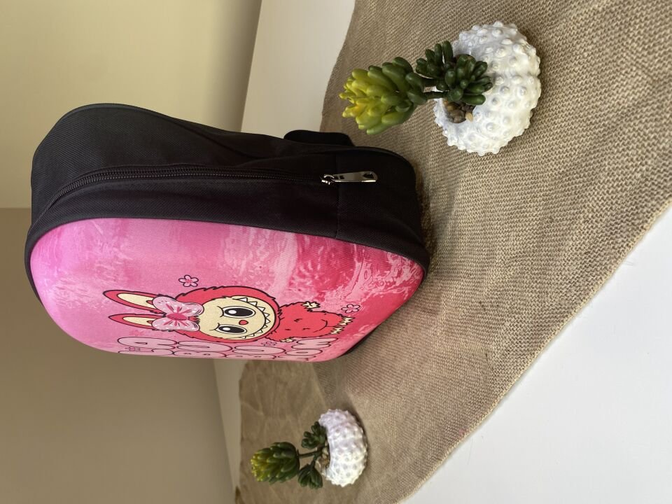 Labubu Eva Anaokulu Çantası Pembe