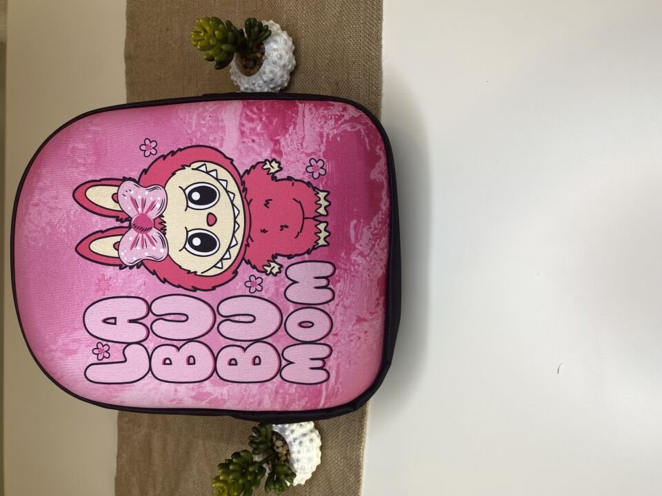 Labubu Eva Anaokulu Çantası Pembe