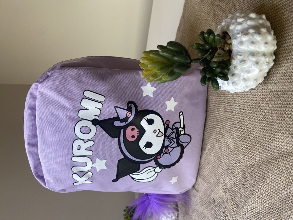 Kuromi Lila Bez Anaokulu Çantası