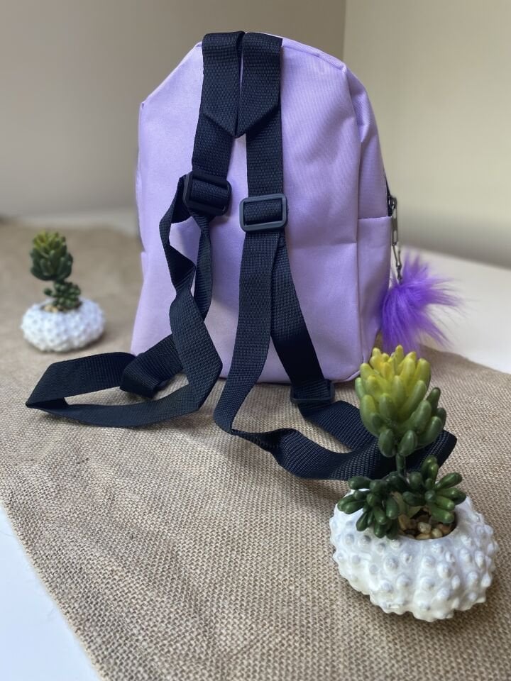Kuromi Lila Bez Anaokulu Çantası