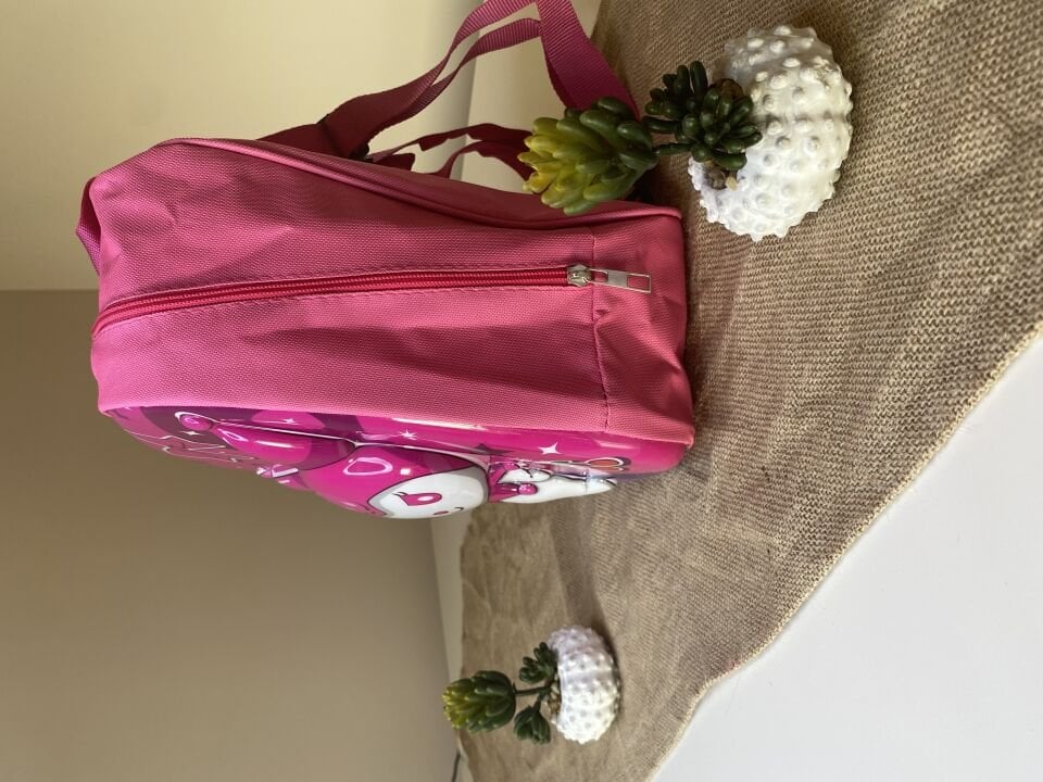 Kabartmalı Pembe Kuromi Anaokul Çantası