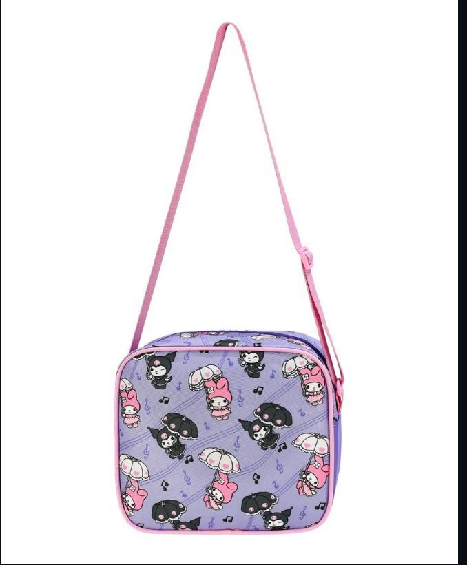 Kuromi Mor Beslenme Çantalı Okul Çantası