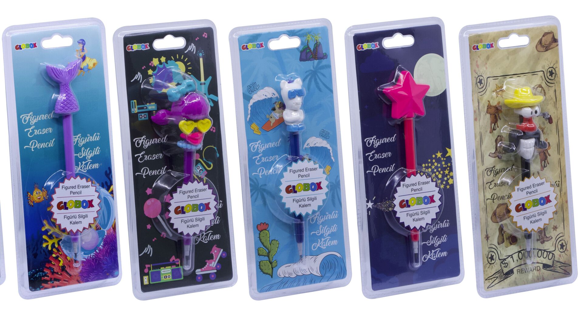 Animasyon Figürlü Silgili Kalem 2. Görsel