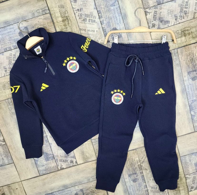 Erkek Çocuk Fenerbahçe  Alt Üst Lacivert Eşofman Takım (2-E)