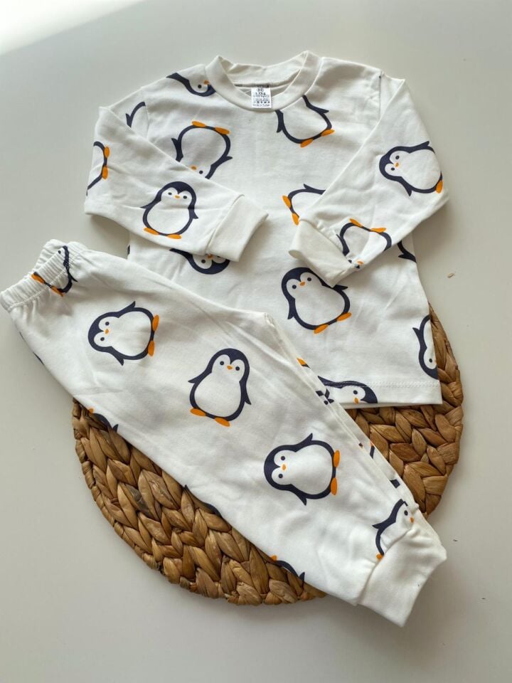 Penguen Pijama Takımı Unisex