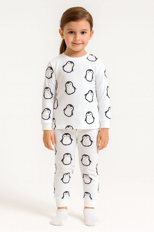 Penguen Pijama Takımı Unisex