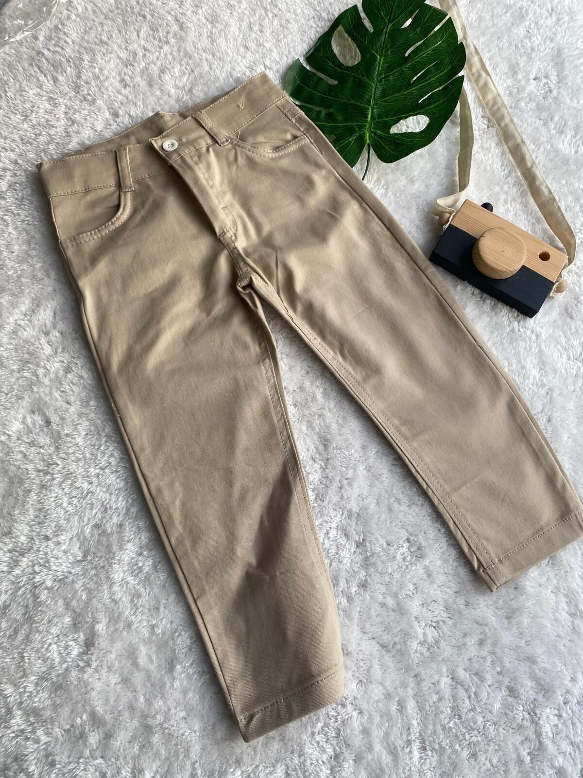 Erkek Çocuk Okul Pantolonu Krem