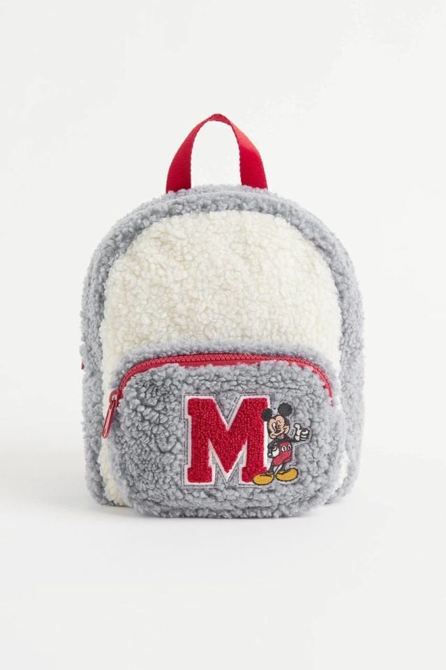 Minnie Baskılı Peluş Çanta