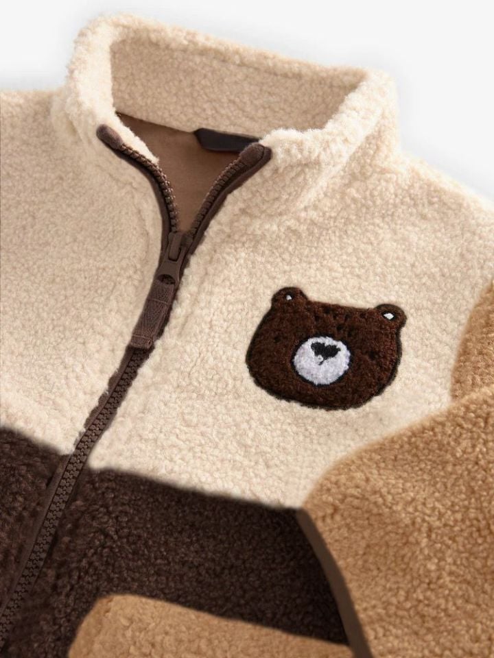 Ayıcık Teddy Model Astarlı Ceket