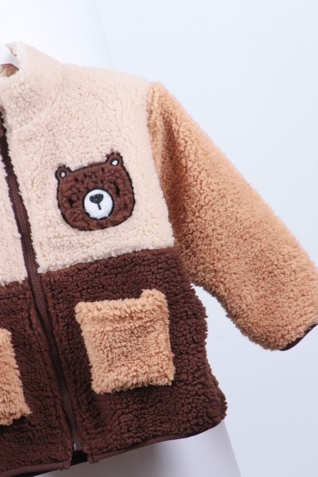 Ayıcık Teddy Model Astarlı Ceket