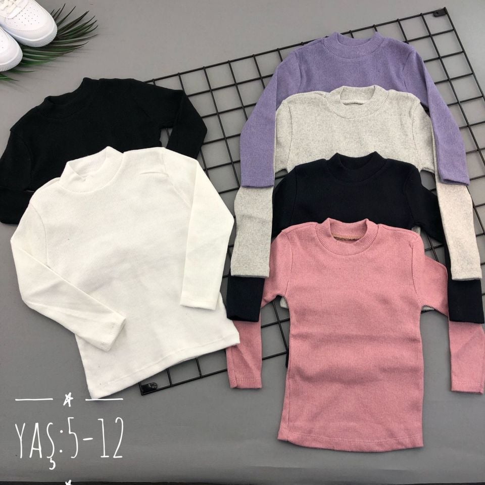 Düz Renk Fitilli Badi (1-F)