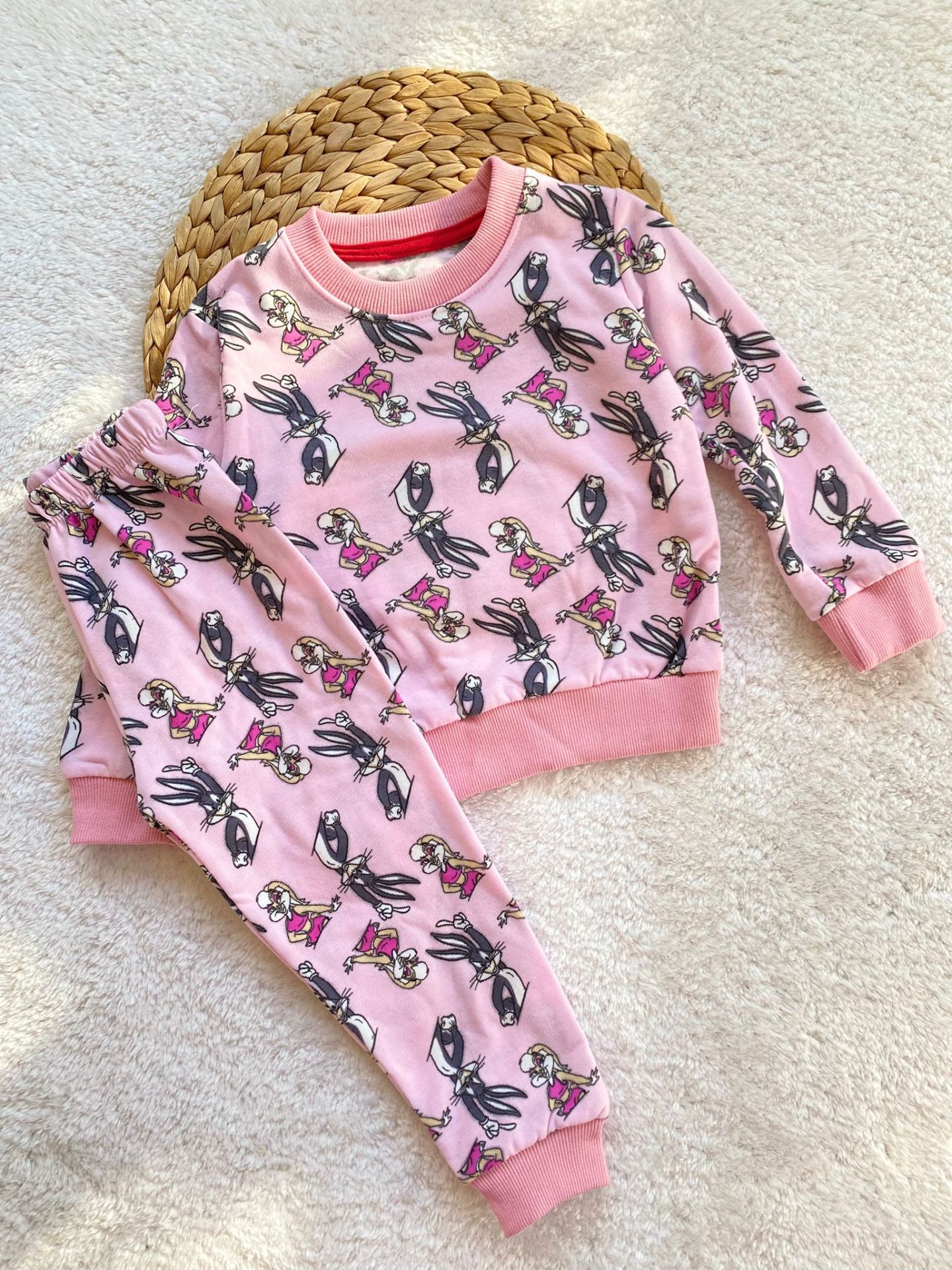 Pembe Bugs Bunny İkili Takım