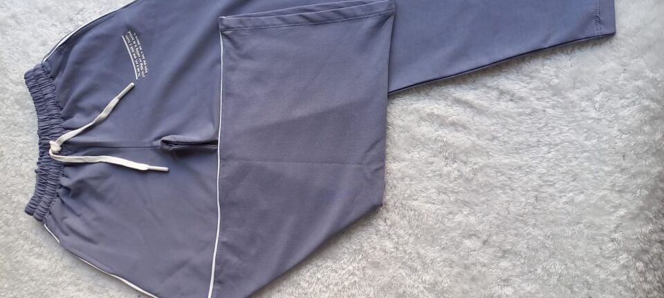 Kız Çocuk Garson Boy Gri Şardonsuz İkili Takım