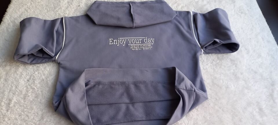 Kız Çocuk Garson Boy Gri Şardonsuz İkili Takım