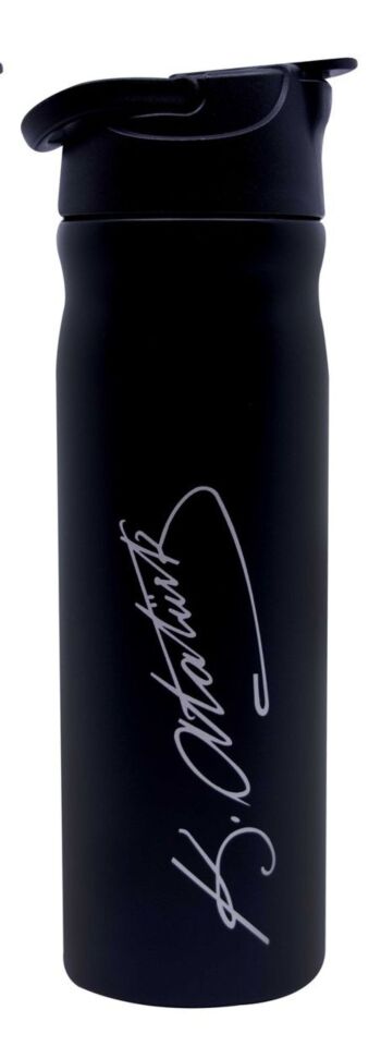 Atatürk Baskılı&Yazılı Çelik Matara 500 ML