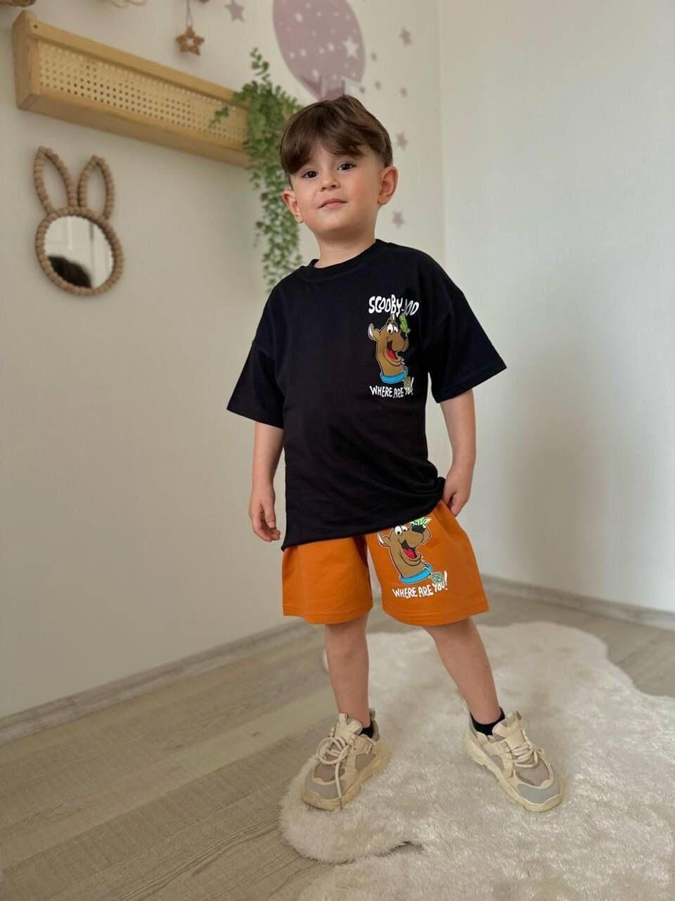 Erkek Çocuk Scooby Doo İkili Takım  (2-E)