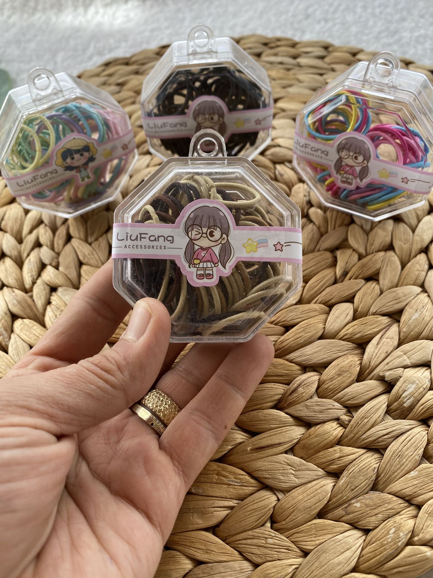 Mini Lastik Küçük Kutu Toka